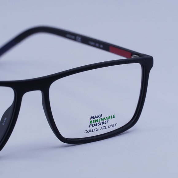 Tommy Hilfiger TJ 0019 0003 00 Eyeglasses Black 55mm Rectangle Frame - Picture 6 of 10